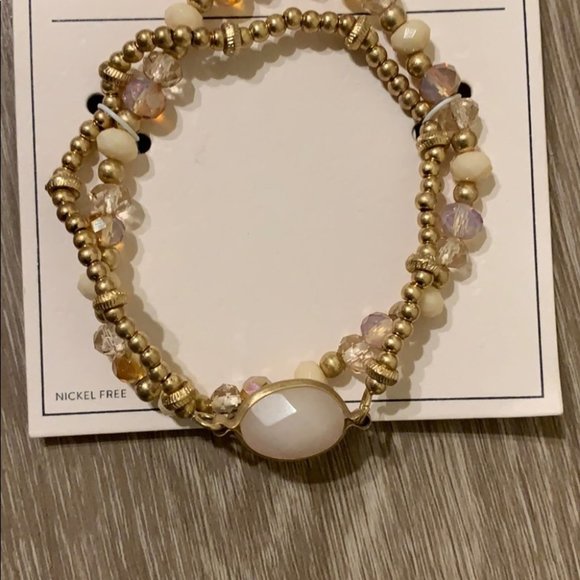 Melrose & Market Beaded stretch bracelet set - Picture 4 of 6